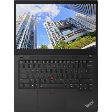 LENOVO Laptop ThinkPad T14s Gen 2, AMD Ryzen 5 5650U, 14", 1920 x 1080, 8  GB RAM, 256  GB SSD, Windows 10 Pro, crna (obnovljen)